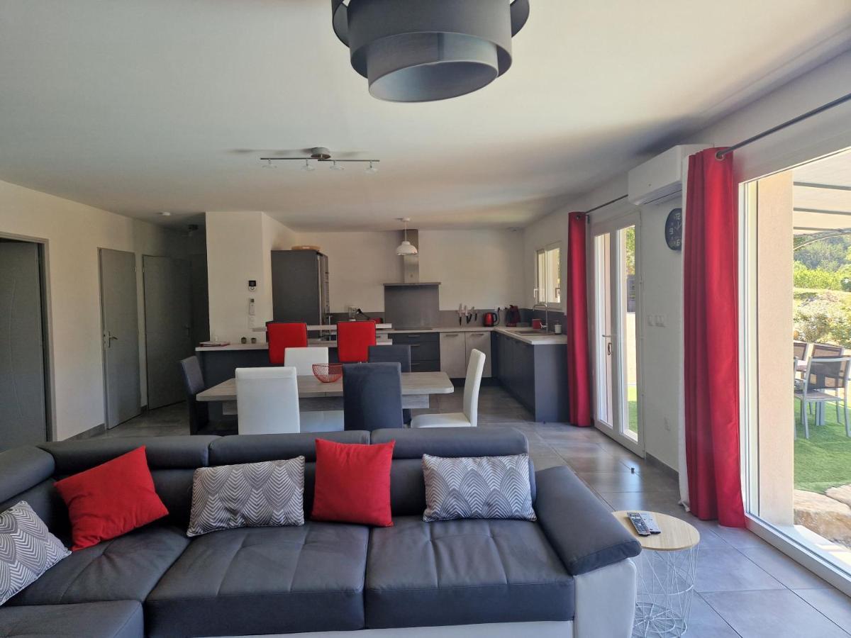 Les Villas Dorees - Villa Soleil Face Au Mont Ventoux Plaisians Kültér fotó