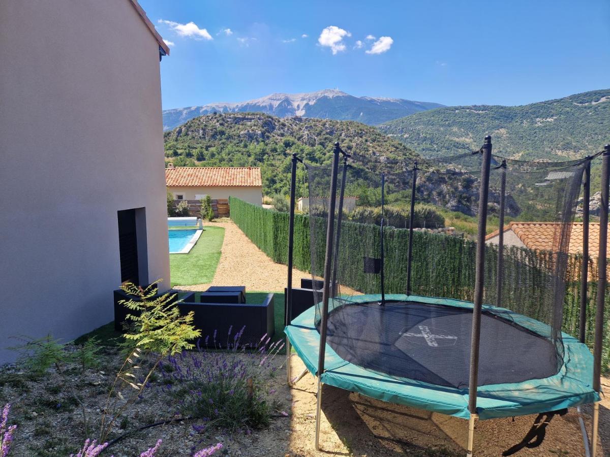 Les Villas Dorees - Villa Soleil Face Au Mont Ventoux Plaisians Kültér fotó